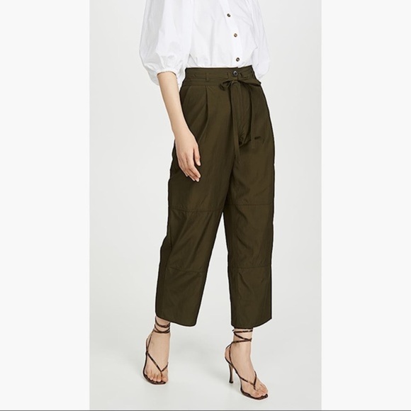 NWT Jason Wu Cropped Workwear Pants 8 - Picture 2 of 16